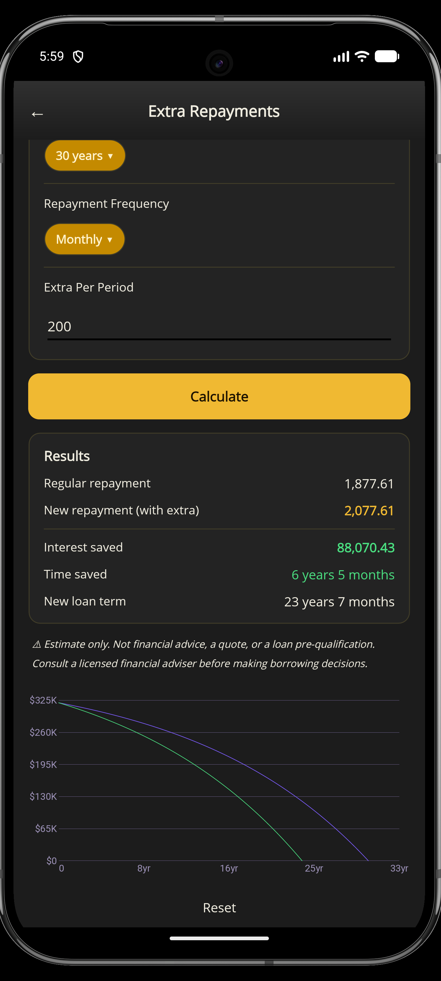 CalcQ date add and subtract calculator